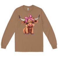 Toasted Coconut cute  heifer Long Sleeve Tee - AdoDesignShop