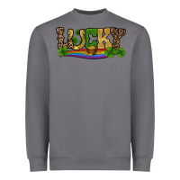 Storm st patricks shamrock gold with rainbow Heavyweight Sweatshirt - RanaPortraitStore