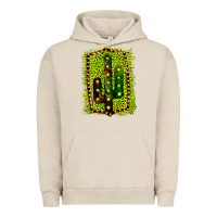 Pigment French Oak Cactus Leopard Frame Urban Hoodie - Bettercallsaul
