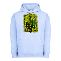 Pigment Grape Ice Cactus Leopard Frame Urban Hoodie - Bettercallsaul