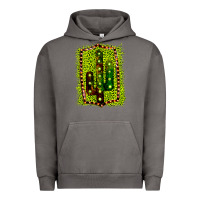 Pigment Tornado Cactus Leopard Frame Urban Hoodie - Bettercallsaul