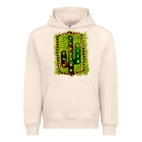 Sandshell Cactus Leopard Frame Urban Hoodie - Bettercallsaul