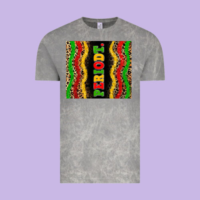 Juneteenth Periodt Vintage Tee Designed By Zillion Design Studio