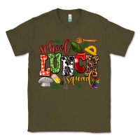 Army Green school lunch squad Classic Tee - AdoDesignShop
