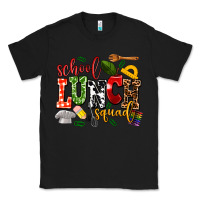 Black school lunch squad Classic Tee - AdoDesignShop