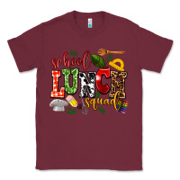 Burgundy school lunch squad Classic Tee - AdoDesignShop