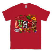 Red school lunch squad Classic Tee - AdoDesignShop
