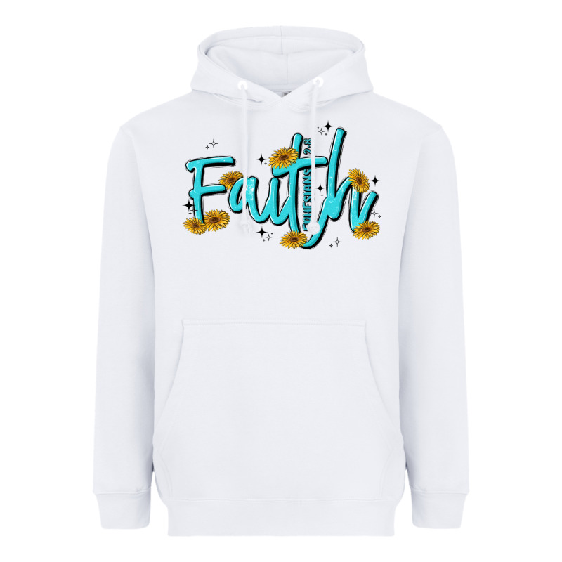 Faith Heavyweight Hoodie by MaliasSmallBusiness | Teevron