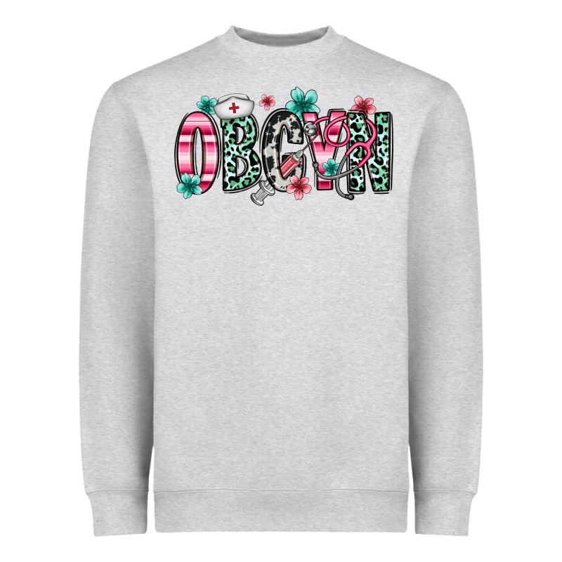 Obgyn Heavyweight Sweatshirt by Zillion Design Studio | Teevron