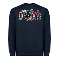 Navy obgyn Heavyweight Sweatshirt - Zillion Design Studio