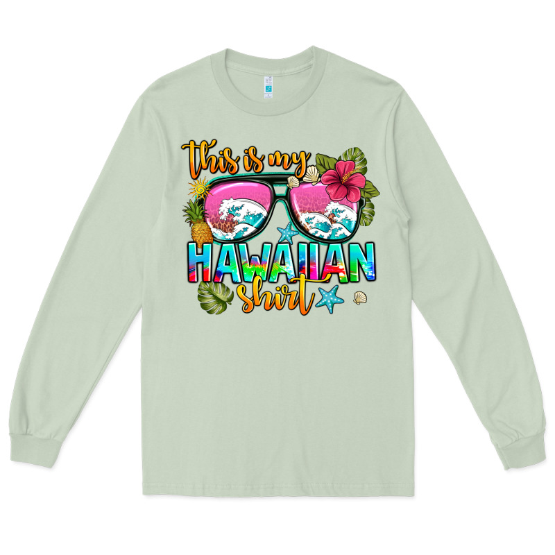 This Is My Hawaiian Long Sleeve Tee by AdoDesignShop | Teevron