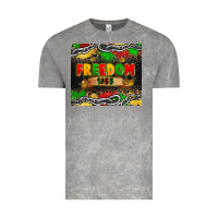 Cloud Rock juneteenth freedom 1865 Vintage Tee - Zillion Design Studio