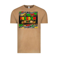 Vintage Camel juneteenth freedom 1865 Vintage Tee - Zillion Design Studio