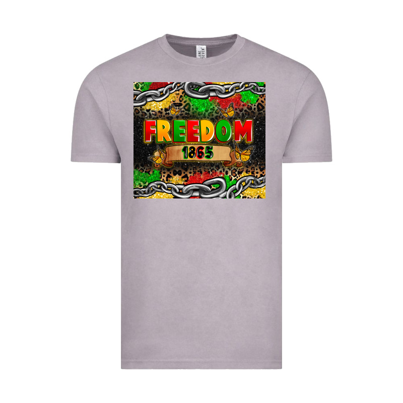 Juneteenth Freedom 1865 Vintage Tee by Zillion Design Studio | Teevron
