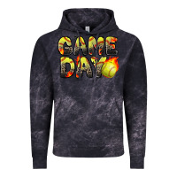 Cloud Black game day softball leopard Vintage Hoodie - Zillion Design Studio