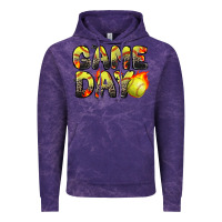 Cloud Purple game day softball leopard Vintage Hoodie - Zillion Design Studio