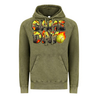 Vintage Olive game day softball leopard Vintage Hoodie - Zillion Design Studio