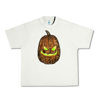 Pistachio watercolor leopard pumpkin Urban Heavy Tee - RanaPortraitStore