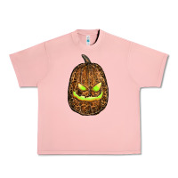 Salmon watercolor leopard pumpkin Urban Heavy Tee - RanaPortraitStore