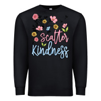 Black scatter kindness Premium Sweatshirt - MaliasSmallBusiness