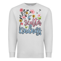 Dove Grey scatter kindness Premium Sweatshirt - MaliasSmallBusiness