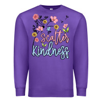 Purple scatter kindness Premium Sweatshirt - MaliasSmallBusiness