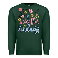 Sports Green scatter kindness Premium Sweatshirt - MaliasSmallBusiness