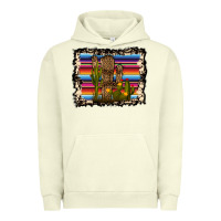 Pigment Pistachio Serape Cactus Urban Hoodie - Bettercallsaul