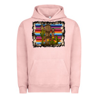 Pigment Salmon Serape Cactus Urban Hoodie - Bettercallsaul