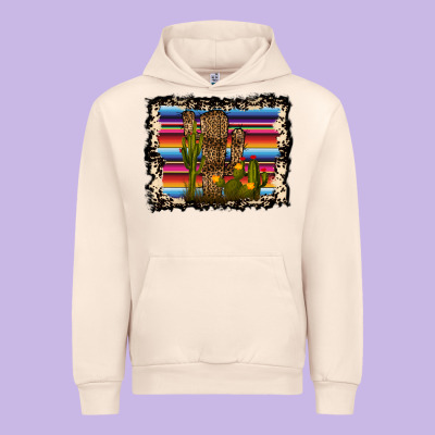 Serape Cactus Urban Hoodie Designed By Bettercallsaul