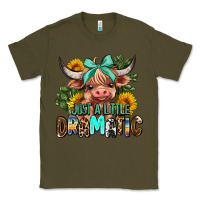 Army Green just a little dramatic Classic Tee - AdoDesignShop
