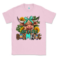 Bubblegum Pink just a little dramatic Classic Tee - AdoDesignShop