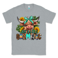 Heather Grey just a little dramatic Classic Tee - AdoDesignShop