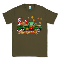 Army Green santa fuel   cookies truck Classic Tee - AdoDesignShop