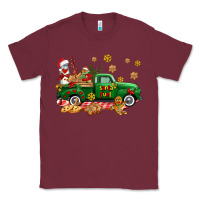 Burgundy santa fuel   cookies truck Classic Tee - AdoDesignShop