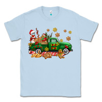 Dusty Blue santa fuel   cookies truck Classic Tee - AdoDesignShop