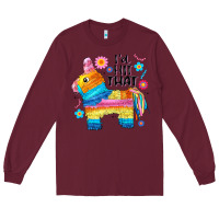 Burgundy id hit that  mexican llama pinata Long Sleeve Tee - JahusDesignShop