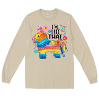 Mushroom id hit that  mexican llama pinata Long Sleeve Tee - JahusDesignShop