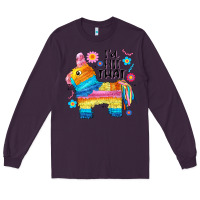 Plum id hit that  mexican llama pinata Long Sleeve Tee - JahusDesignShop