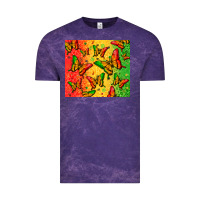 Cloud Purple juneteenth butterfly Vintage Tee - Zillion Design Studio