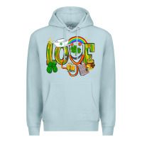 Blue Mist St. Patrick's Love Nurse Premium Hoodie - BundleAndBundleShop