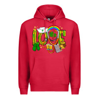 Cardinal St. Patrick's Love Nurse Premium Hoodie - BundleAndBundleShop