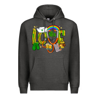 Charcoal Heather St. Patrick's Love Nurse Premium Hoodie - BundleAndBundleShop