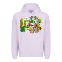 Lilac St. Patrick's Love Nurse Premium Hoodie - BundleAndBundleShop