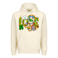 Sandshell St. Patrick's Love Nurse Premium Hoodie - BundleAndBundleShop