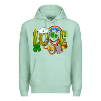 Seafoam St. Patrick's Love Nurse Premium Hoodie - BundleAndBundleShop