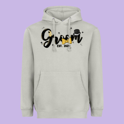 Groom Heavyweight Hoodie Designed By Maliassmallbusiness