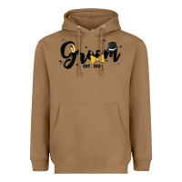 Toasted Coconut groom Heavyweight Hoodie - MaliasSmallBusiness