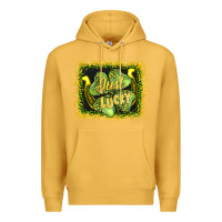 Mustard just lucky Premium Hoodie - AdoDesignShop