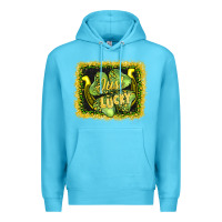 Ocean Blue just lucky Premium Hoodie - AdoDesignShop